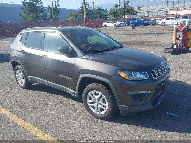2018 Jeep Compass Sport Fwd მანქანა იყიდება აუქციონზე, vin: 3C4NJCAB2JT254883, აუქციონის ნომერი: 46141163