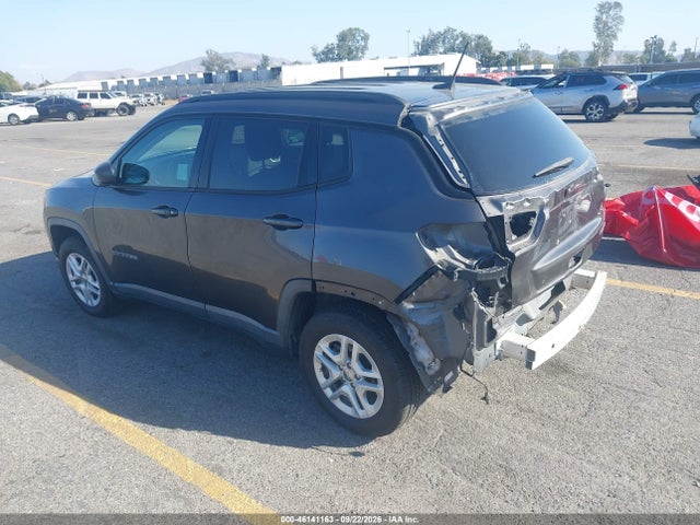 2018 Jeep Compass Sport Fwd მანქანა იყიდება აუქციონზე, vin: 3C4NJCAB2JT254883, აუქციონის ნომერი: 46141163