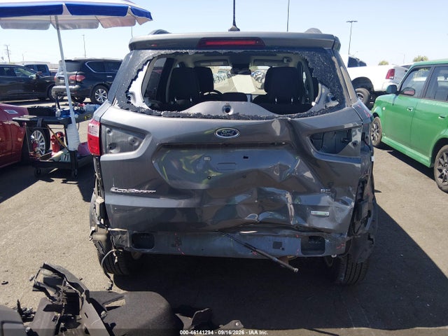 Продажа на аукционе авто 2020 Ford Ecosport Se, vin: MAJ3S2GE2LC321308, номер лота: 46141294