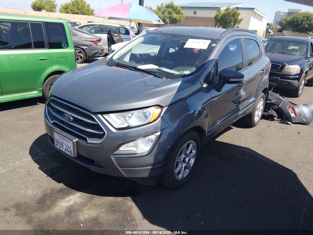 Продажа на аукционе авто 2020 Ford Ecosport Se, vin: MAJ3S2GE2LC321308, номер лота: 46141294