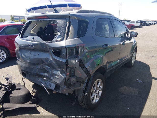Продажа на аукционе авто 2020 Ford Ecosport Se, vin: MAJ3S2GE2LC321308, номер лота: 46141294