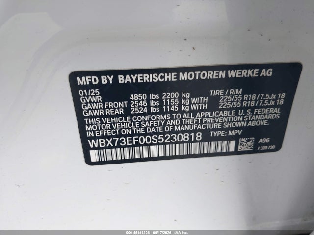 WBX73EF00S5230818 BMW X1 Xdrive28i