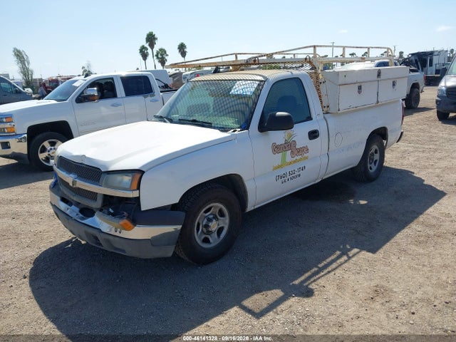 2004 Chevrolet Silverado 1500 Work Truck მანქანა იყიდება აუქციონზე, vin: 1GCEC14X34Z294960, აუქციონის ნომერი: 46141328