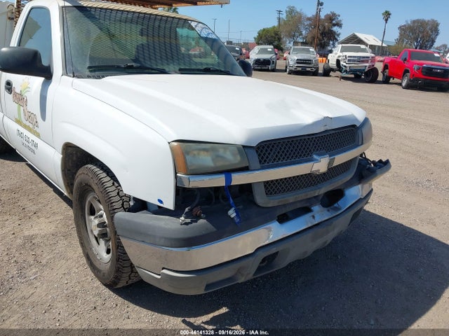 2004 Chevrolet Silverado 1500 Work Truck მანქანა იყიდება აუქციონზე, vin: 1GCEC14X34Z294960, აუქციონის ნომერი: 46141328