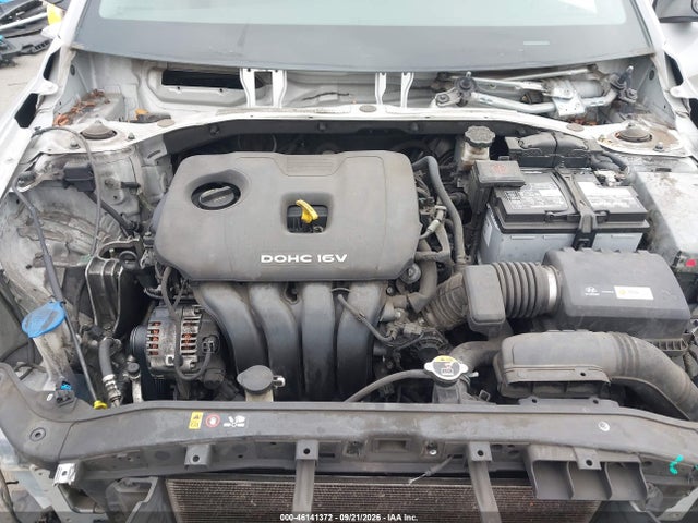 2017 Hyundai Elantra Se მანქანა იყიდება აუქციონზე, vin: 5NPD84LF8HH012574, აუქციონის ნომერი: 46141372