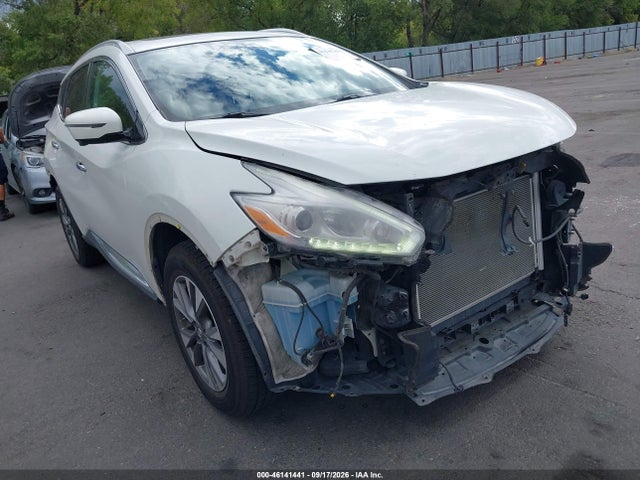 Продажа на аукционе авто 2017 Nissan Murano Sl, vin: 5N1AZ2MH9HN163827, номер лота: 46141441