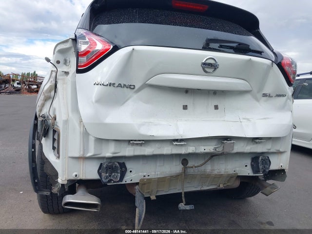 Продажа на аукционе авто 2017 Nissan Murano Sl, vin: 5N1AZ2MH9HN163827, номер лота: 46141441