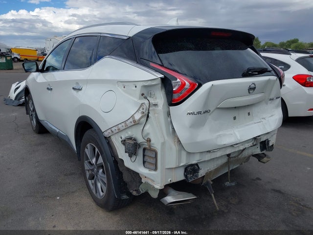 Продажа на аукционе авто 2017 Nissan Murano Sl, vin: 5N1AZ2MH9HN163827, номер лота: 46141441