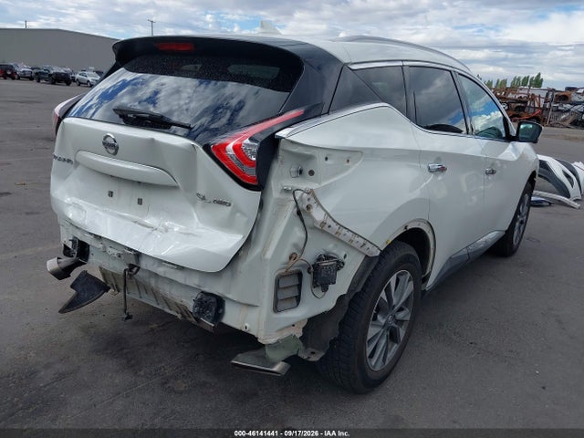 Продажа на аукционе авто 2017 Nissan Murano Sl, vin: 5N1AZ2MH9HN163827, номер лота: 46141441