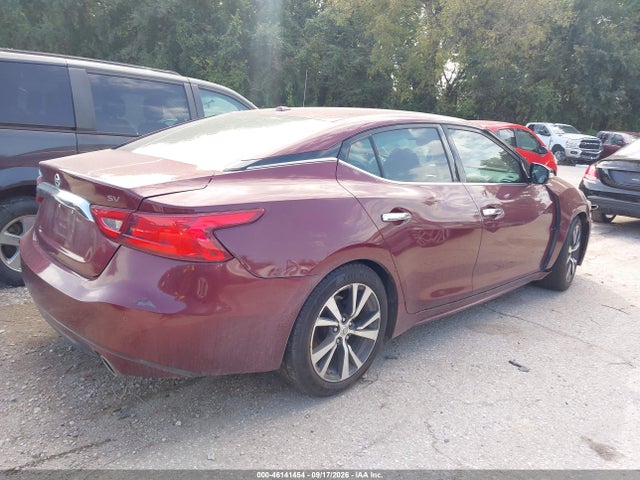 Продажа на аукционе авто 2017 Nissan Maxima 3.5 Sv, vin: 1N4AA6AP4HC424460, номер лота: 46141454