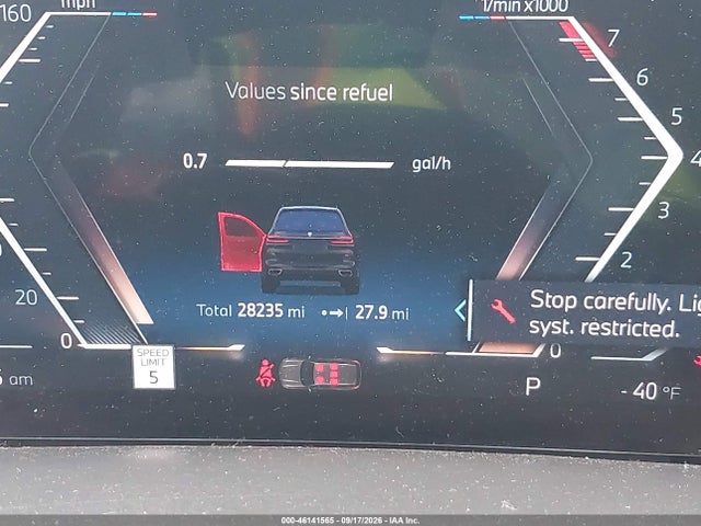 Продаж на аукціоні авто 2025 Bmw X7 Xdrive40i, vin: 5UX23EM03S9Y00053, номер лоту: 46141565