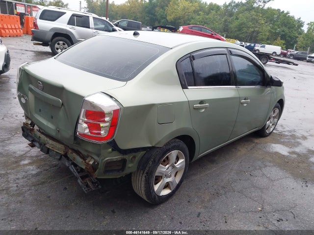 2008 Nissan Sentra 2.0 S მანქანა იყიდება აუქციონზე, vin: 3N1AB61E78L752226, აუქციონის ნომერი: 46141649