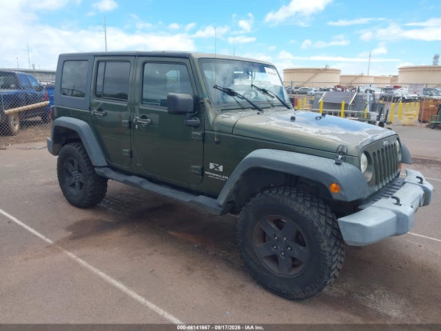 Продажа на аукционе авто 2008 Jeep Wrangler Unlimited X, vin: 1J4GA39158L527111, номер лота: 46141667