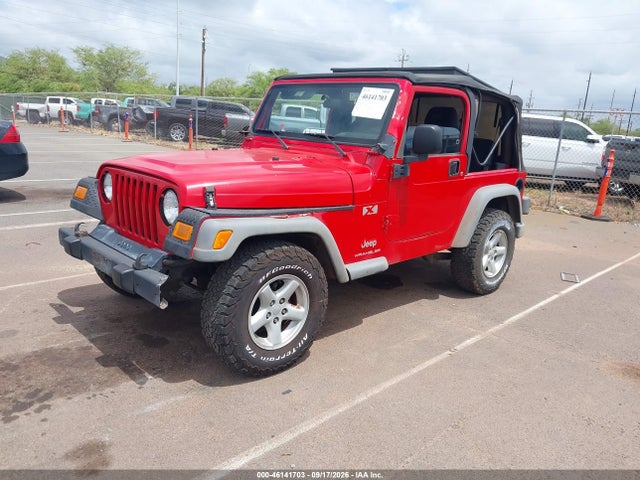 Продаж на аукціоні авто 2004 Jeep Wrangler X, vin: 1J4FA39S54P712945, номер лоту: 46141703