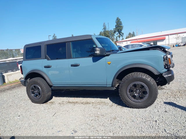 46141752 :رقم المزاد ، 1FMEE5DPXNLB84649 vin ، 2022 Ford Bronco Badlands مزاد بيع