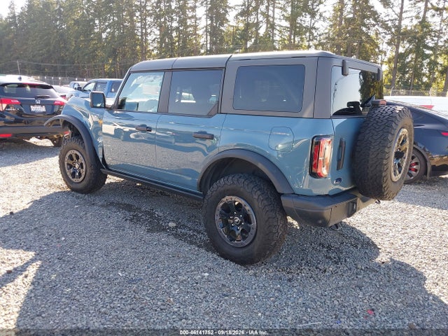 46141752 :رقم المزاد ، 1FMEE5DPXNLB84649 vin ، 2022 Ford Bronco Badlands مزاد بيع