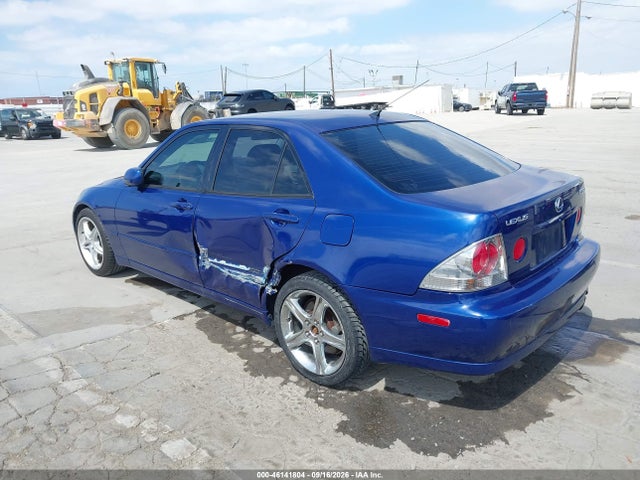 46141804 :رقم المزاد ، JTHBD182810010591 vin ، 2001 Lexus Is 300 مزاد بيع