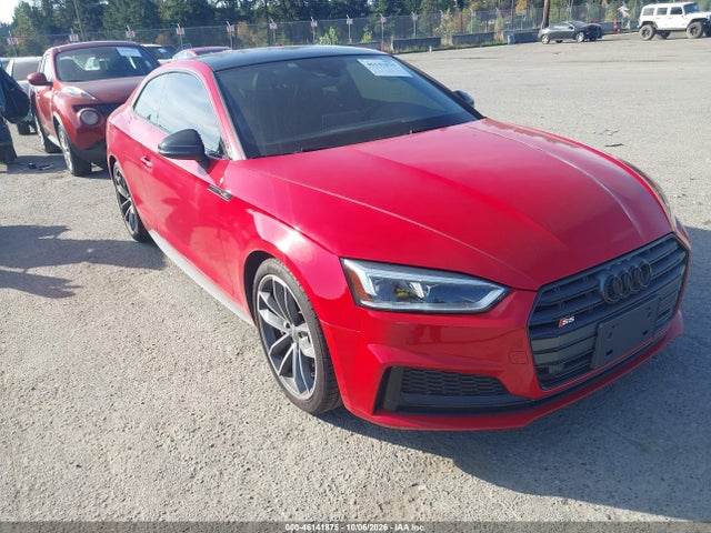 46141875 :رقم المزاد ، WAUP4AF50JA001735 vin ، 2018 Audi S5 3.0t Premium Plus مزاد بيع