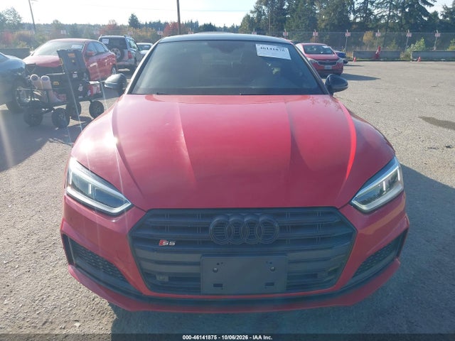 46141875 :رقم المزاد ، WAUP4AF50JA001735 vin ، 2018 Audi S5 3.0t Premium Plus مزاد بيع