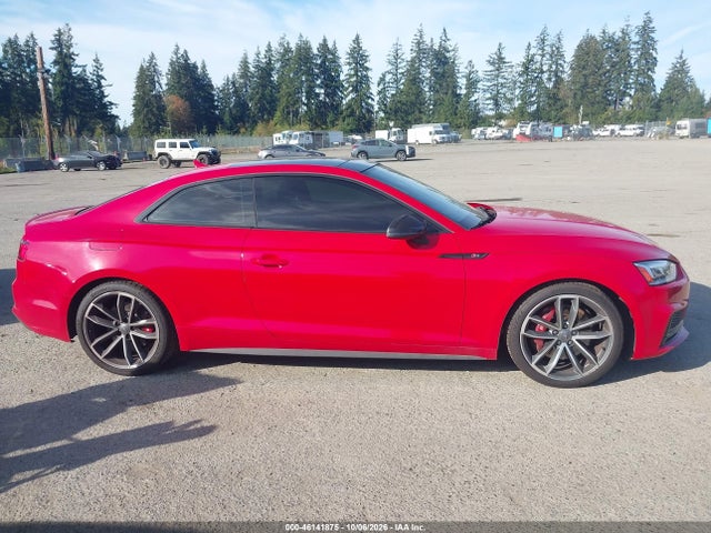 46141875 :رقم المزاد ، WAUP4AF50JA001735 vin ، 2018 Audi S5 3.0t Premium Plus مزاد بيع