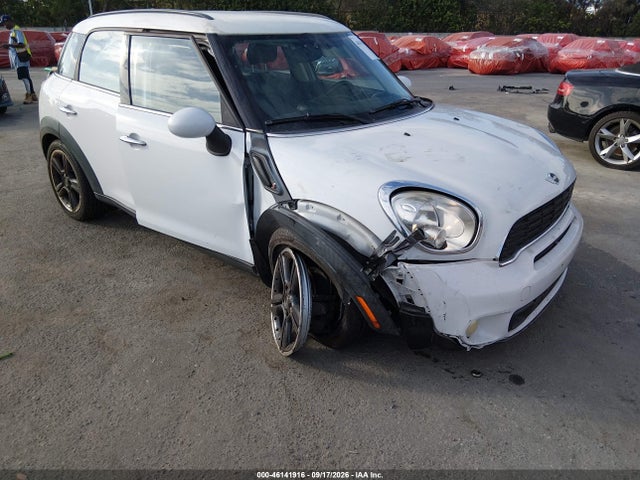 Продажа на аукционе авто 2013 Mini Countryman Cooper S, vin: WMWZC3C54DWP22563, номер лота: 46141916
