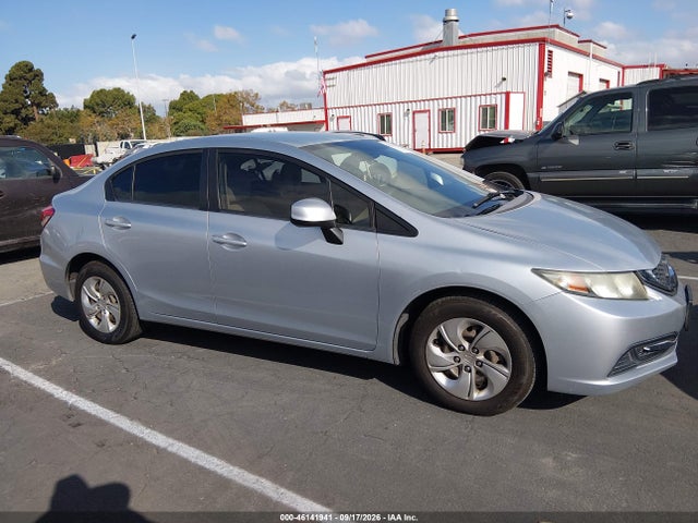 46141941 :رقم المزاد ، 2HGFB2F55DH568962 vin ، 2013 Honda Civic Lx مزاد بيع