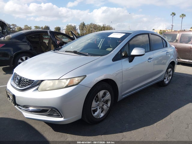 46141941 :رقم المزاد ، 2HGFB2F55DH568962 vin ، 2013 Honda Civic Lx مزاد بيع