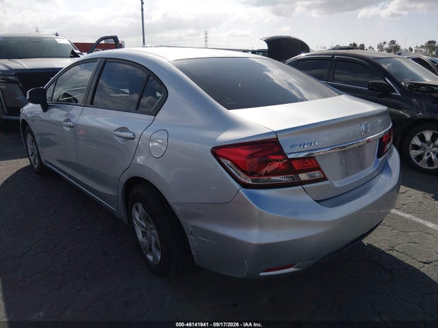 46141941 :رقم المزاد ، 2HGFB2F55DH568962 vin ، 2013 Honda Civic Lx مزاد بيع