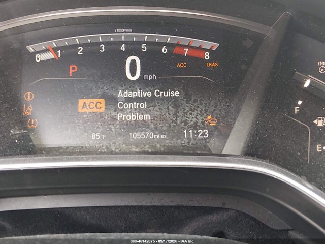 46142075 :رقم المزاد ، 5J6RW1H80KA011710 vin ، 2019 Honda Cr-v Ex-l مزاد بيع