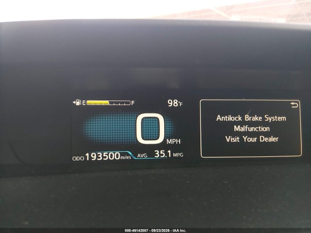 Продаж на аукціоні авто 2016 Toyota Prius Four, vin: JTDKARFU8G3025032, номер лоту: 46142087