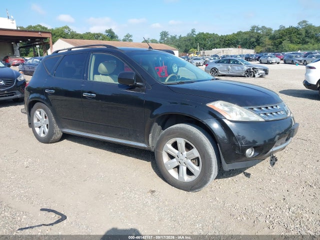 2007 Nissan Murano Sl მანქანა იყიდება აუქციონზე, vin: JN8AZ08W87W643162, აუქციონის ნომერი: 46142157