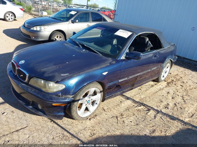 2005 Bmw 325ci მანქანა იყიდება აუქციონზე, vin: WBABW334X5PL36967, აუქციონის ნომერი: 46142236