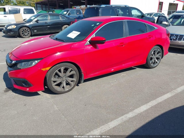 2019 Honda Civic Sport მანქანა იყიდება აუქციონზე, vin: 2HGFC2F8XKH531197, აუქციონის ნომერი: 46142333