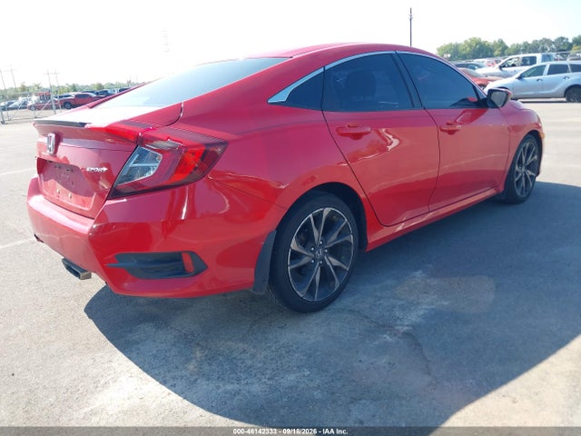 2019 Honda Civic Sport მანქანა იყიდება აუქციონზე, vin: 2HGFC2F8XKH531197, აუქციონის ნომერი: 46142333