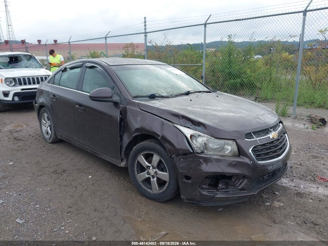46142482 :رقم المزاد ، 1G1PC5SB3F7282791 vin ، 2015 Chevrolet Cruze 1lt Auto مزاد بيع