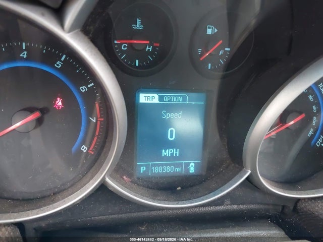 46142482 :رقم المزاد ، 1G1PC5SB3F7282791 vin ، 2015 Chevrolet Cruze 1lt Auto مزاد بيع