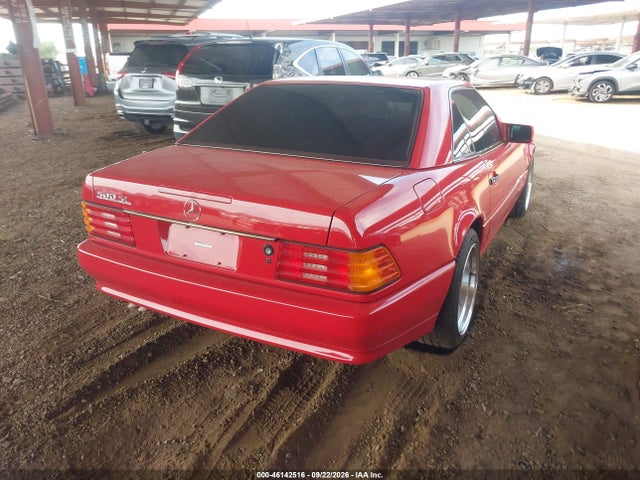 46142516 :رقم المزاد ، WDBFA66E3MF021519 vin ، 1991 Mercedes-benz 500 Sl مزاد بيع