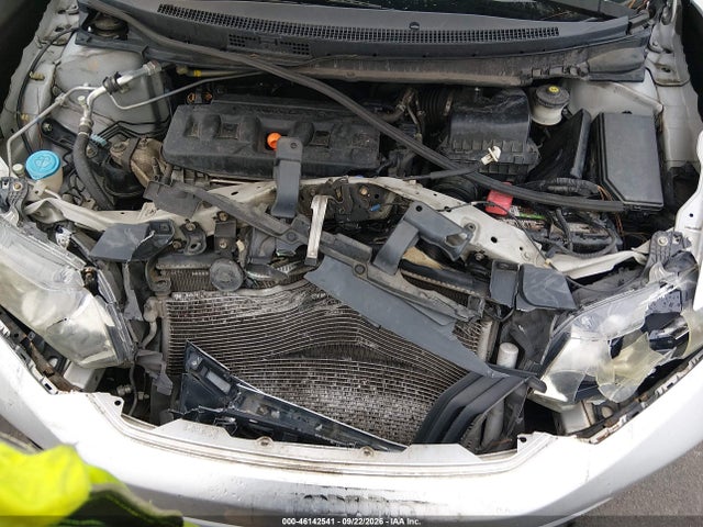 2012 Honda Civic Lx მანქანა იყიდება აუქციონზე, vin: 2HGFB2F58CH310580, აუქციონის ნომერი: 46142541