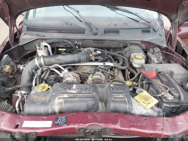 2001 Dodge Dakota Slt/sport მანქანა იყიდება აუქციონზე, vin: 1B7HG2AN51S334065, აუქციონის ნომერი: 46142636