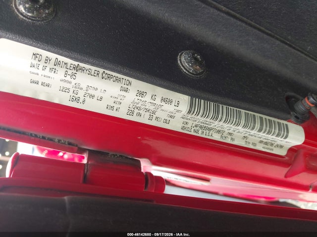 Aukcja sprzedaży 2006 Jeep Wrangler Rubicon, vin: 1J4FA69SX6P710872, numer aukcji: 46142680