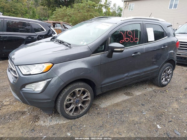 Продажа на аукционе авто 2019 Ford Ecosport Titanium, vin: MAJ6S3KL3KC294336, номер лота: 46142686