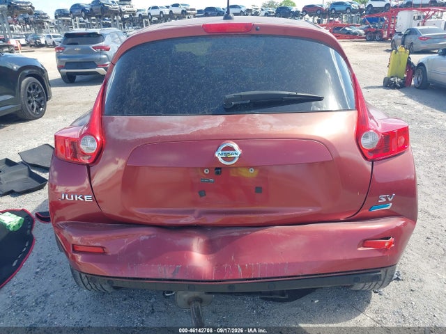 46142708 :رقم المزاد ، JN8AF5MR8CT106308 vin ، 2012 Nissan Juke Sv مزاد بيع