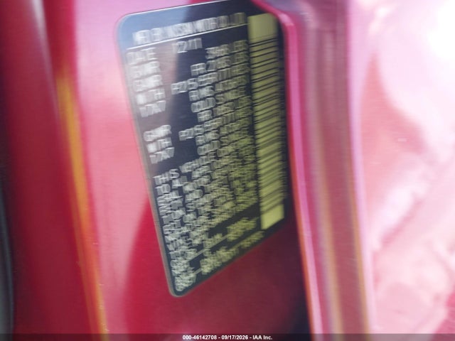 46142708 :رقم المزاد ، JN8AF5MR8CT106308 vin ، 2012 Nissan Juke Sv مزاد بيع