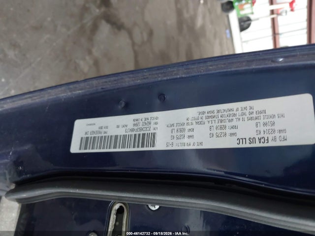 46142732 :رقم المزاد ، 2C3CDXBG3FH884173 vin ، 2015 Dodge Charger Se مزاد بيع