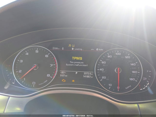 2012 Audi A7 Premium მანქანა იყიდება აუქციონზე, vin: WAU2GAFC9CN080950, აუქციონის ნომერი: 46142784