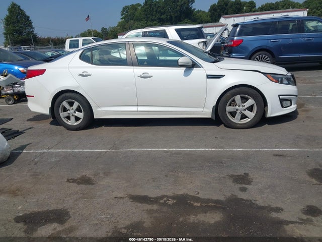 46142790 :رقم المزاد ، KNAGM4A72E5488719 vin ، 2014 Kia Optima Lx مزاد بيع