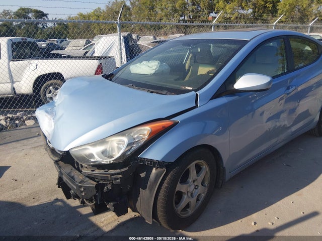 2012 Hyundai Elantra Gls (ulsan Plant) მანქანა იყიდება აუქციონზე, vin: KMHDH4AE2CU359564, აუქციონის ნომერი: 46142808