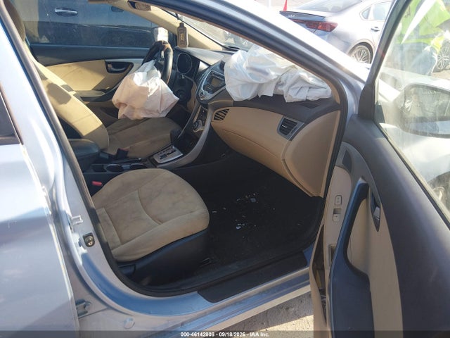 2012 Hyundai Elantra Gls (ulsan Plant) მანქანა იყიდება აუქციონზე, vin: KMHDH4AE2CU359564, აუქციონის ნომერი: 46142808