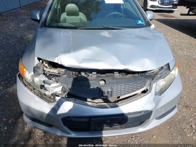 46142836 :رقم المزاد ، 2HGFG3B56CH539398 vin ، 2012 Honda Civic Lx مزاد بيع