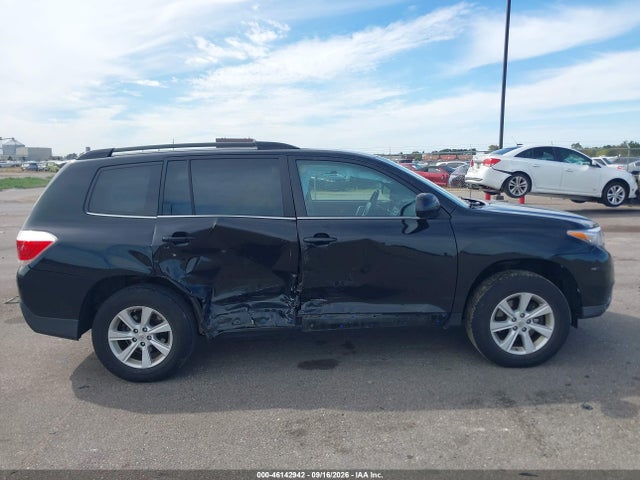 46142942 :رقم المزاد ، 5TDZK3EH2DS094502 vin ، 2013 Toyota Highlander Base V6 مزاد بيع